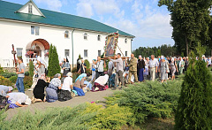 Торжества в Вознесенском женском монастыре д. Барколабово в честь Барколабовской иконы Божией Матери