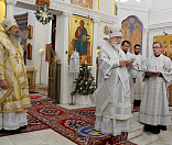 60-Предстоятель Белорусской Православной Церкви совершил Божественную литургию в Спасо-Евфросиниевском монастыре