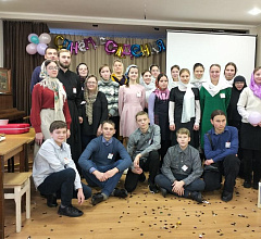 Первый юбилей отметило молодежное объединение «Полоцкое Радование» при воскресной школе Полоцкого монастыря