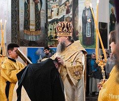 В свой день тезоименитства архиепископ Гурий  возвел в сан игумена наместника Лавришевского монастыря иеромонаха Аристарха (Дроздова)