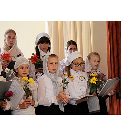Начало учебного года в Воскресной школе при Спасо-Евфросиниевском монастыре