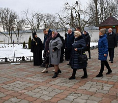 В Никольском женском монастыре Могилева в память об ушедших из жизни правоохранителях прошла церковная служба
