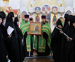 В Полоцком Спасо-Евфросиниевском монастыре завершились торжества, посвященные празднованию памяти преподобной Евфросинии