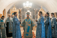 21 февраля в Жировичском монастыре молитвенно почтили 30-ю годовщину со дня кончины схиархимандрита Порфирия (Байдакова)