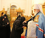 17-Предстоятель Белорусской Православной Церкви совершил Божественную литургию в Спасо-Евфросиниевском монастыре