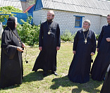 66-Посещение монастырей Туровской епархии епископом Порфирием. 13.07.16