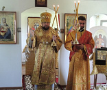 12-Епископ Порфирий совершил Божественную литургию в  Успенском Тадулинском женском монастыре Витебской епархии 25.07.17
