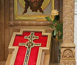 32-Предстоятель Белорусской Православной Церкви совершил Божественную литургию в Спасо-Евфросиниевском монастыре