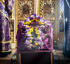 Северное Великопостное говение завершилось Преждеосвященной литургией в Свято-Троицком монастыре в Джорданвилле