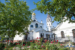 В Никольском мужском монастыре города Гомеля почтили память священномученика Митрофана (Краснопольского) - первого гомельского епископа