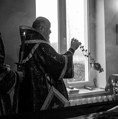 В пятницу 1-й седмицы Великого поста архиепископ Иоанн совершил Литургию Преждеосвященных Даров в Кобринском женском монастыре