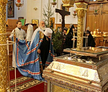 20-Предстоятель Белорусской Православной Церкви совершил Божественную литургию в Спасо-Евфросиниевском монастыре