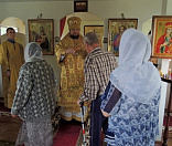 25-Епископ Порфирий совершил Божественную литургию в  Успенском Тадулинском женском монастыре Витебской епархии 25.07.17