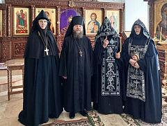 Во вторник Страстной седмицы в Свято-Духовом женском монастыре Витебска состоялся постриг в великую схиму