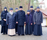 20-Визит епископа Порфирия в Спасо-Преображенский мужской монастырь, д. Хмелево. Ноябрь, 2015 г.