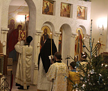 20-Рождество Христово 2019 года в Свято-Елисеевском Лавришевском мужском монастыре