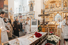 В Жировичском монастыре состоялось отпевание протоиерея Виталия Антоника